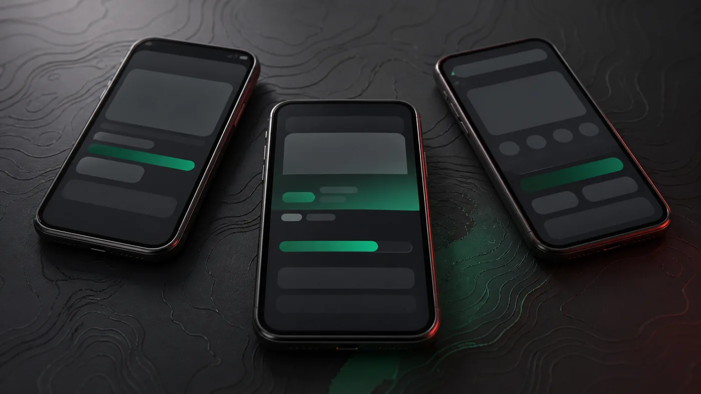 Three mobile routes for accessing the BetLabel platform