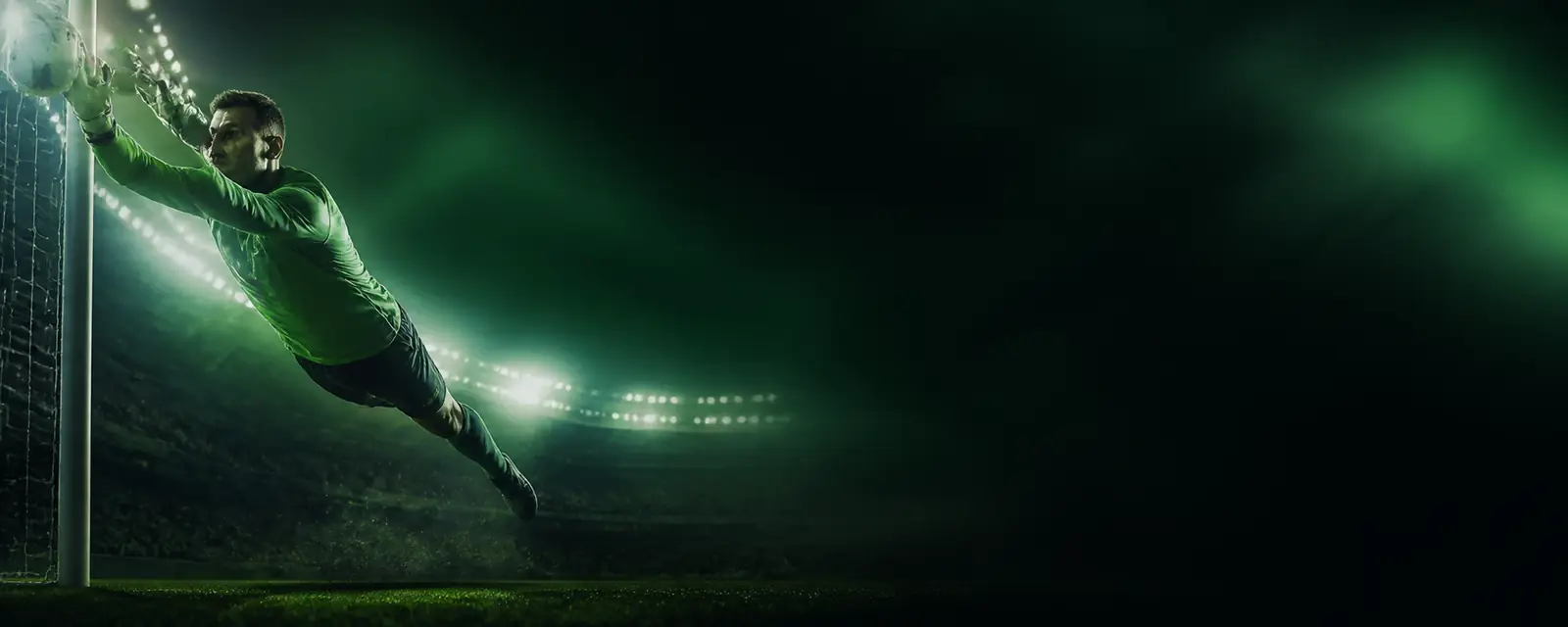 New Zealand goalkeeper making a save